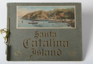 Vintage Santa Catalina Island California Magic Isle Color Booklet Picture Book