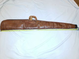Vintage Leather Rifle Case 49 " Long