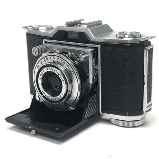 • Zeiss Ikon Ikonta 522/24 Vintage 35mm Cam W/ Novar - Anastigmat F/3.  5 45mm Lens
