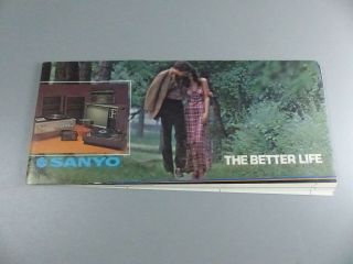 2 Vintage Sanyo Radios 1970 