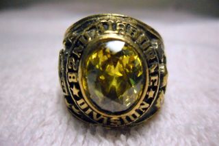 Vintage Ring 82nd Airborne Division Yellow Stone Vietnam War Era