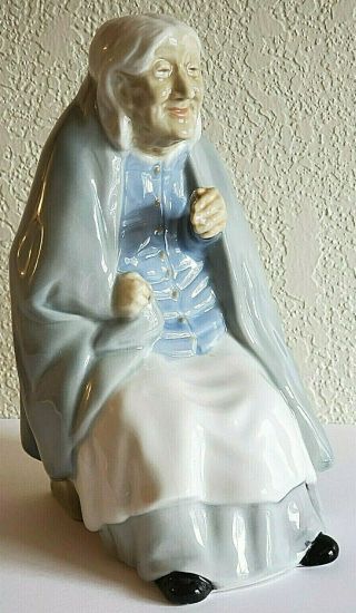 Vintage Irish Porcelain Figures Grandmother Figurine Made In Ireland