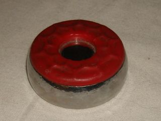 Replacement 1 - Red Small Size Vintage Shuffleboard Puck Euc