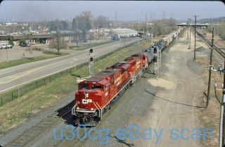 M Slide - Cp Canadian Pacific Sd70acu 7025 Newport,  Mn 2020