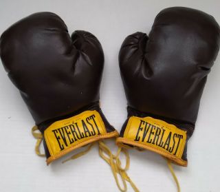 Everlast 2922 - Vintage 12oz.  Brown Leather Boxing Gloves
