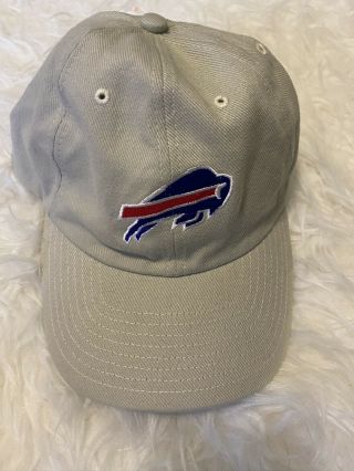 Vintage 1990s Buffalo Bills Hat Adjustable Snapback Style