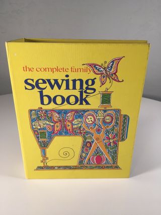 Vintage The Complete Family Sewing Book 1972 3 - Ring Binder