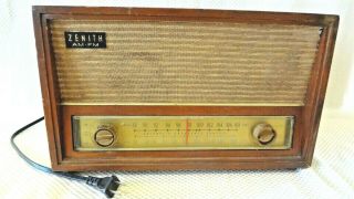 Bluetooth Modernized Vintage 1958 Zenith C730 Tabletop Radio - The Serenade