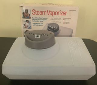 Vintage Kaz Safeguard 76 Steam Vaporizer Humidifier 1.  2 Gallon Colds Croup Flu