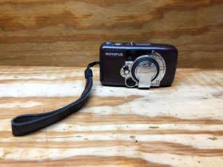 Olympus Lt Zoom 105 Quartz Panaroma All - Weather Vintage Styled 35mm Film Camera