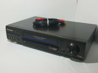 Vintage Panasonic Vcr/vhs Video Cassette Recorder/player,  Model Pv - 8662