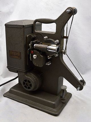 Vintage Keystone M8 8mm Movie Projector w/Case,  Spool, 3