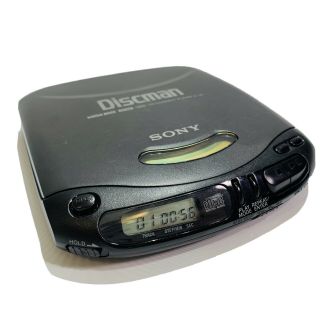 Sony D - 141 Discman Mega Bass Mobile Cd Music Player Great Vintage