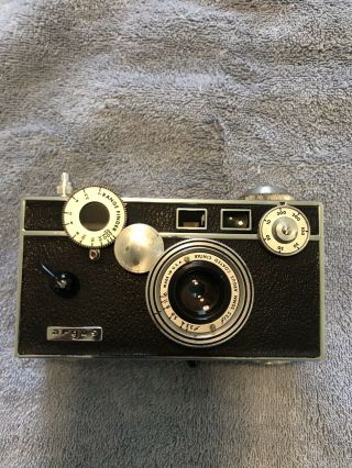 Vintage Argus C3 ‘brick’ 35mm Film Camera Coated Cintar 50mm F/3.  5 Rangefinder