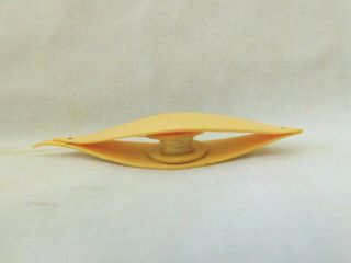 Useable Vintage Celluloid Tatting Shuttle - Feels Great In Hand With Great Tips