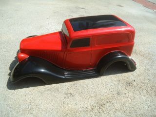 Vintage Bolink 1934 Ford Delivery 1/10 Rc Pan Car Rc10l & Tamiya Clodbuster