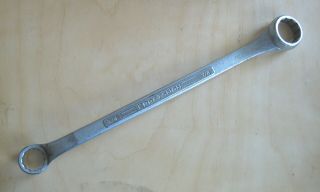 Vintage Craftsman Offset Double Box End Wrench 3/4 " & 7/8 " Forged In Usa
