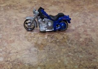 Hot Wheels Motorcycle Blue