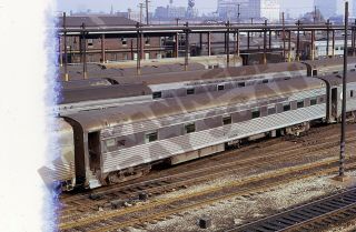 Penn Central Pc Passenger Car 4374 @ Chicago Ill In 1972 Slide