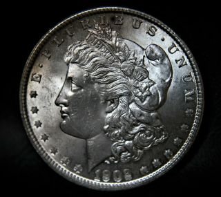 Bu 1902 - O Morgan Silver Dollar 90 Vintage U.  S Coin