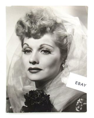 Lucille Ball • Vintage 1942 Photo • Ernest Bachrach • Rko • 10 X 13