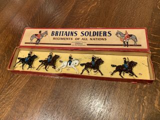 Vintage Britains 2056 American Civil War 1862 Union Cavalry Box