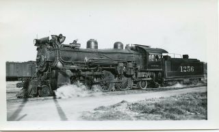 6c531 Rp 1940s? At&sf Santa Fe Railroad Engine 1256