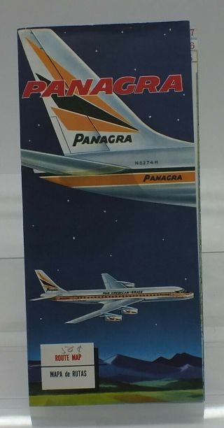 Panagra Pan American Grace Airlines Route Map