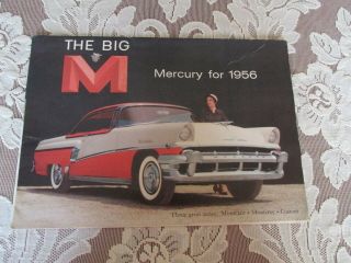 0801m 1956 Mercury Sales Brochure With Phaetons