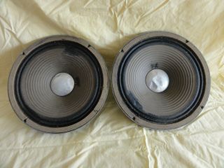 Two (2) Vintage Jbl D123 12 " Drivers Speakers - Not