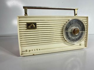 Vintage His Masters Voice Hmv Sprite Transistor Radio - Restoration/spares L@@k