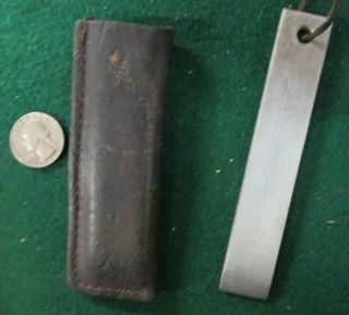 Vintage Gerber Knife Sharpening Steel & Sheath