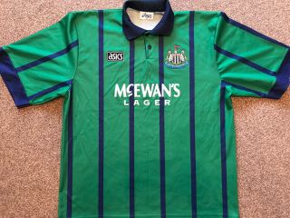 Newcastle United Third 3rd Away Shirt 1993/1994/1995 Vintage Football Retro