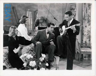Doris Nolan Katharine Hepburn Cary Grant Lew Ayres Vintage Photo Holiday