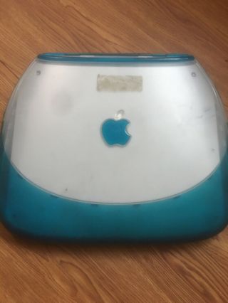 Vintage Ibook G3/300 Clamshell Blueberry Laptop