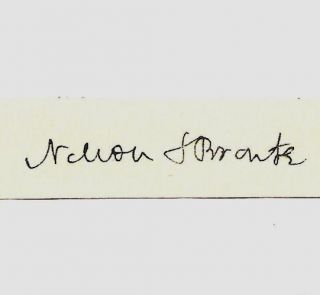 Horatio Nelson Autograph Reprint On Period 1780s Paper