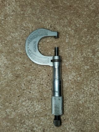 Vintage Micrometer Tool No T230 By The L.  S.  Starret Co.  Athol,  Mass Usa