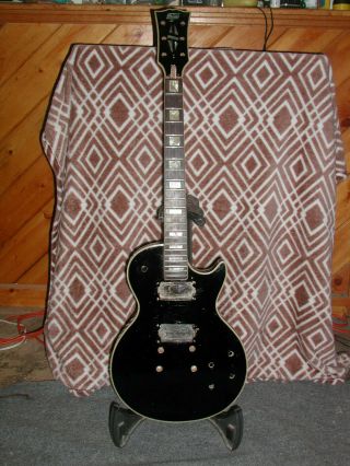 Vintage Les Paul Custom.  Body And Neck