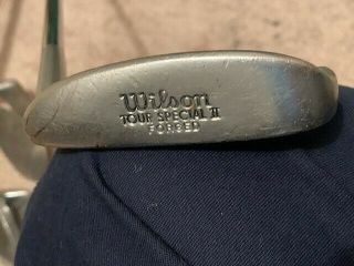 Vintage Wilson Tour Special Ii 35 " Putter W/leather Wrap Grip