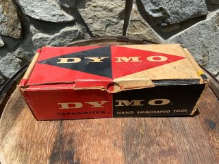 Vintage Dymo - Mite Tapewriter Model M - 22 Hand Embossing Tape Label Maker Tool