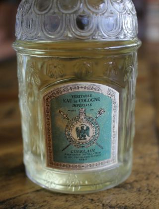 Vintage Guerlain Veritable Imperiale Eau de Cologne Bee Bottle Made in France 2