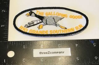 The Galloping Goose Rio Grande Southern Railroad Train Patch