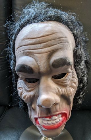 Vintage Cesar Dr Jekyll Mr Hyde Vampire Werewolf Vinyl Halloween Mask Monster