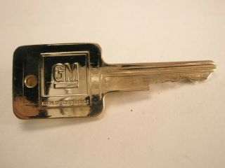 - Gm General Motors Ignition Key Vintage Hickok Usa Tie Bar Clip Chevy Gmc