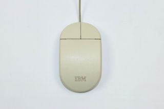 Vintage Ibm Two Button Mouse 33g5430 Rare Perfectly