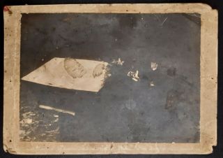 1920s Funeral Of Child Dead Coffin Post Mortem Baby Burial Soviet Vintage Photo