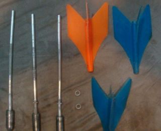 Vintage Hasbro Javelin Dart Parts Very Hard To Find From The 1960s
