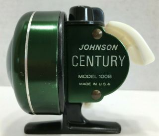 Vintage - Johnson Century 100b Spin Cast Reel - Drag Control -