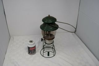 Vintage Coleman Lantern,  Model 5101,  Pyrex Globe,  Empty Cannister