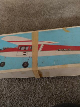 Vintage Carl Goldberg Eagle 63 R/C Model Airplane Kit 2